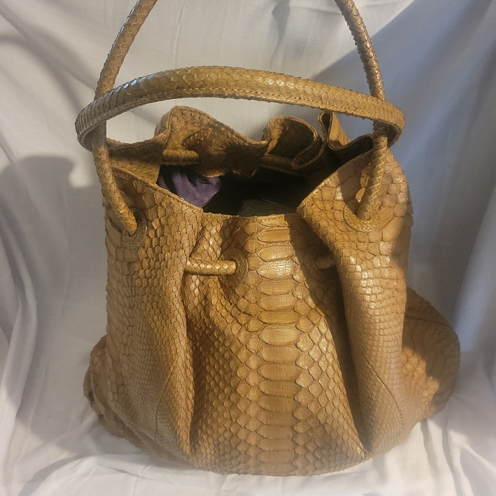 Jilly New York Custom Snakeskin Handbag